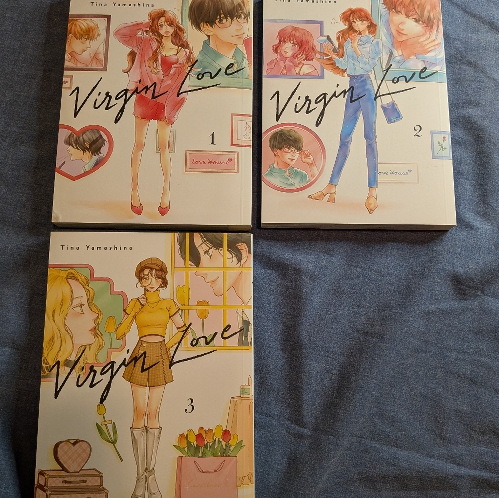 Virgin Love Manga Set Volumes 1-3